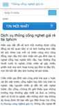 Mobile Screenshot of chuyenthongtaccong.com